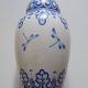 Grand vase faïence décoré main Odyv art nouveau