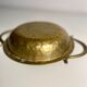 Plateau en laiton antique