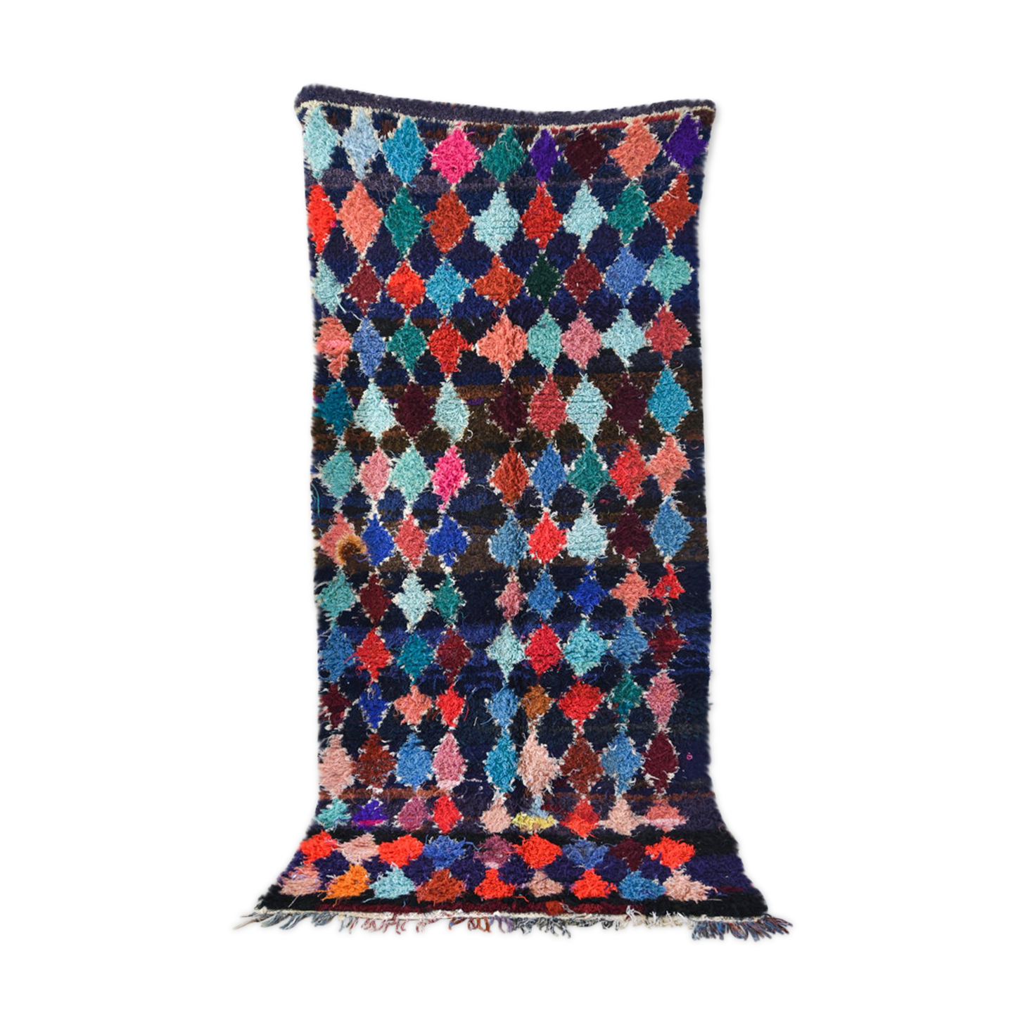 Carpet boucherouite Moroccan 145x280cm