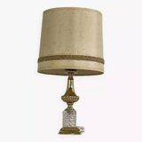 Brass and Crystal D'albret lamp
