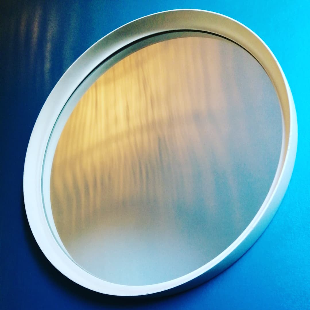Round mirror luxus