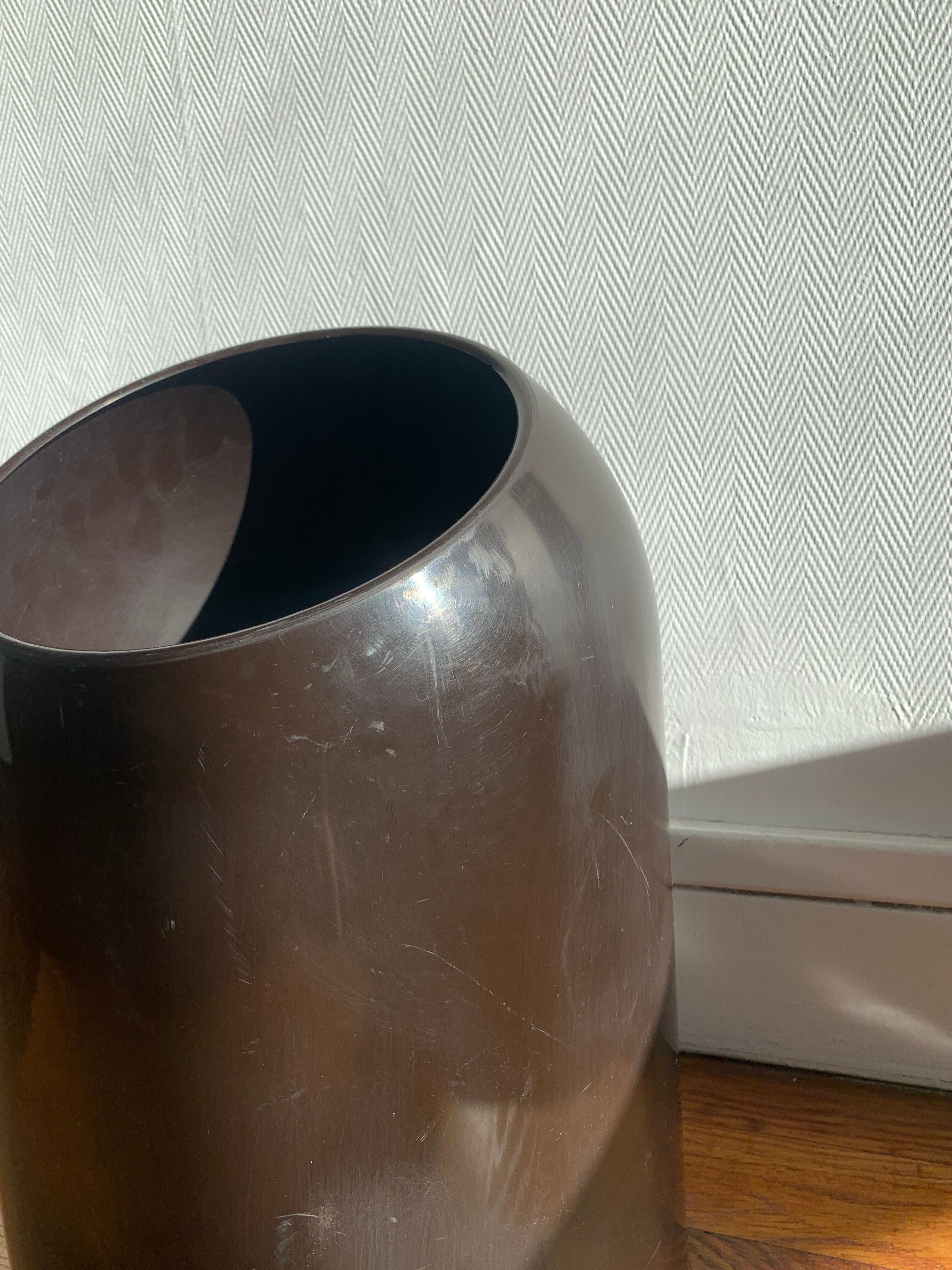 Roger tallon pvc paper basket art and office publisher cira 1970