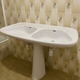 Vintage double basin Jacob Delafon - Valencay model