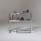 Vintage chrome shelf