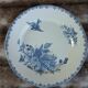 20 mismatched antique flat plates in ironstone
