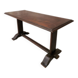 Massive wooden refectory table 1950