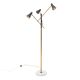 Three-armed floor lamp, 1950s