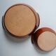 2 dishes digoin sandstone France