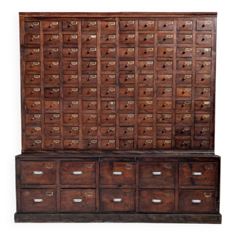 Grainetier, meuble de métier ancien