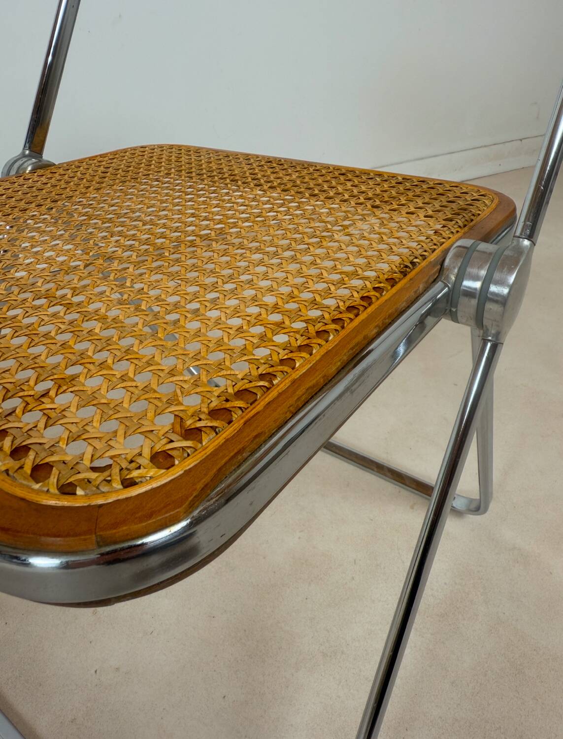 Ensemble de 5 chaises « Plia » par Giancarlo Piretti pour Castelli