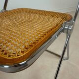 Ensemble de 5 chaises « Plia » par Giancarlo Piretti pour Castelli