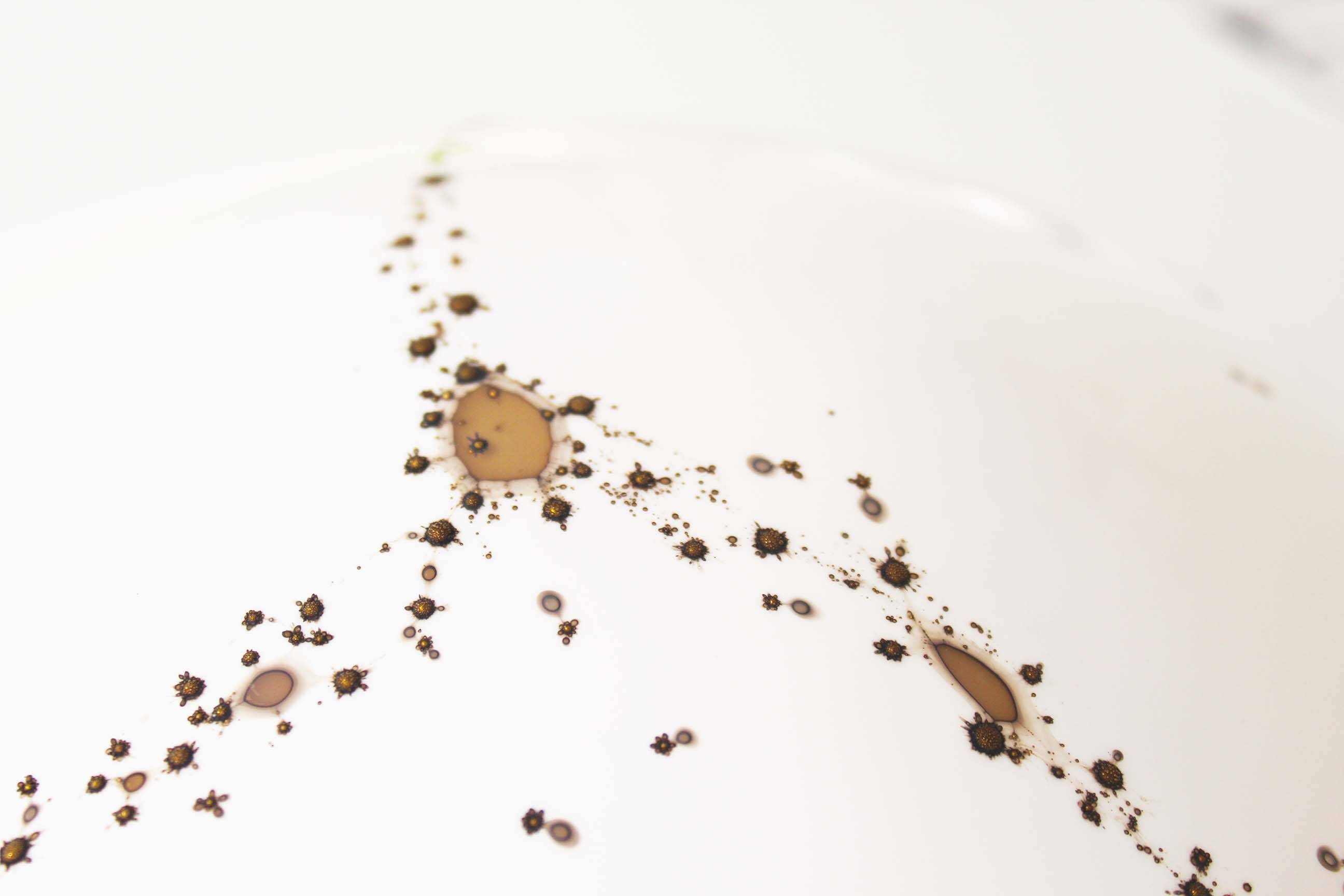 Original Vintage murano glass flush mount lights by Kaiser Leuchten, Germany 1970's