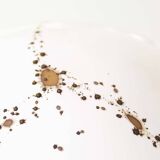 Original Vintage murano glass flush mount lights by Kaiser Leuchten, Germany 1970's