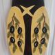 Ceramic cicada dish signed NEM