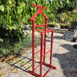 Valet de chambre double rouge
