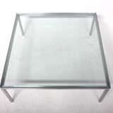 Table basse scandinave en verre, Suède, 1970