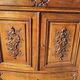 Rococo cabinet in walnut