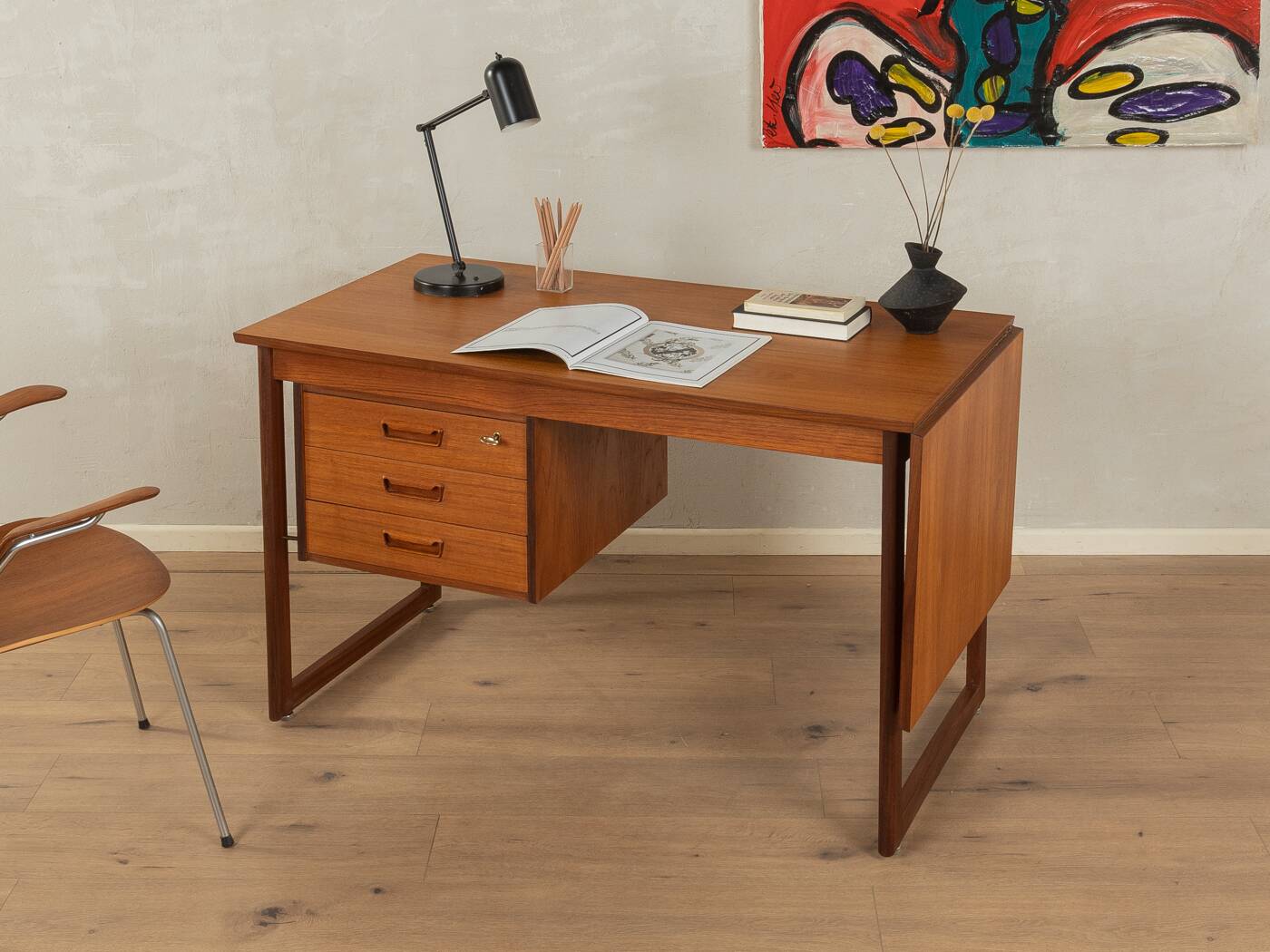 Bureau des années 1960, vintage