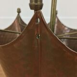 Porte-parapluie cuivre années 50