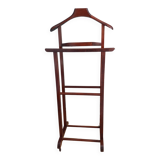 Night stand with two clothes racks