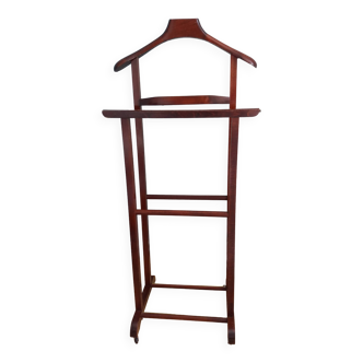 Night stand with two clothes racks