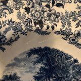 Mill Stream Blue Porcelain Plates