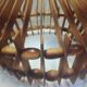 Vintage wooden suspension