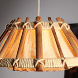 Vintage suspension in wool and wood