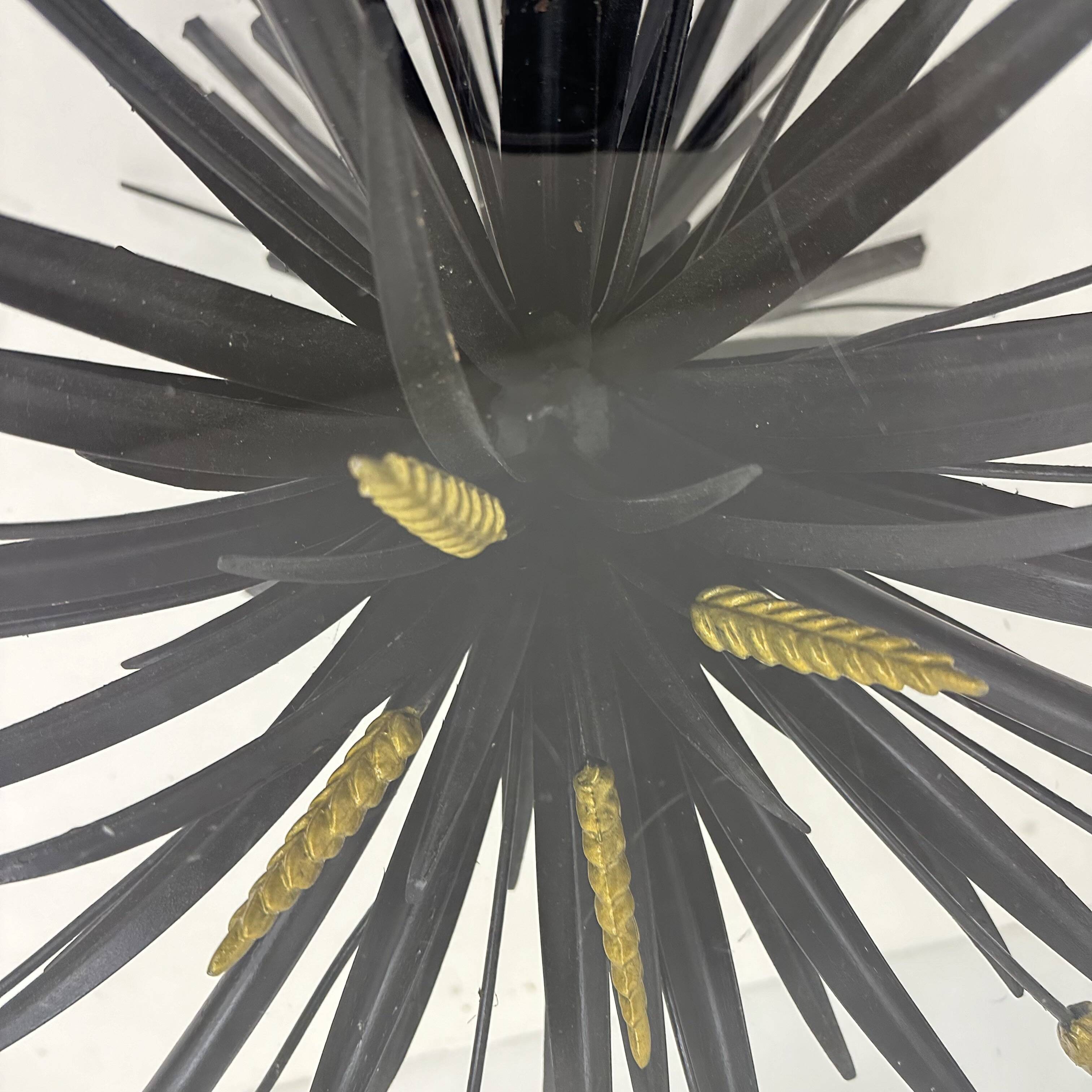 Wheat sheaf coffee table , 1970s