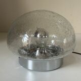 Bubble glass lamp vintage design 70 years