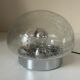 Bubble glass lamp vintage design 70 years