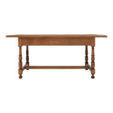 Table à manger en chêne belge du 20ème siècle