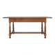 20th century Belgian oak dining table