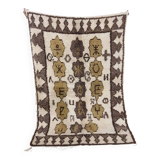 Handmade Moroccan Berber rug 134 x 90 cm