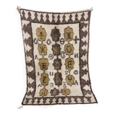 Handmade Moroccan Berber rug 134 x 90 cm