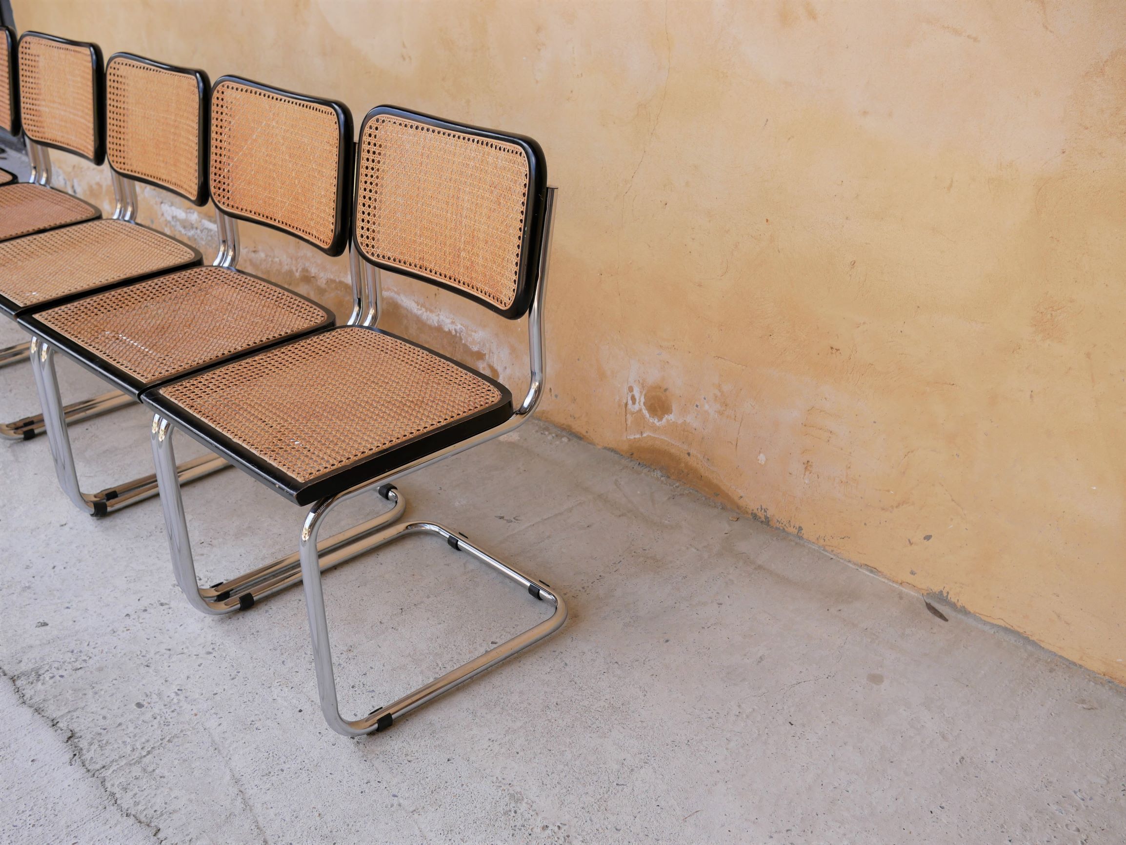 Chair B32 by Marcel Breuer, made in Italy