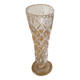 Small vintage crystal soliflore vase