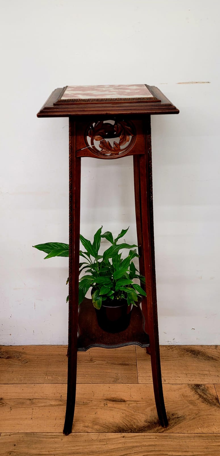 Wooden and marble harness