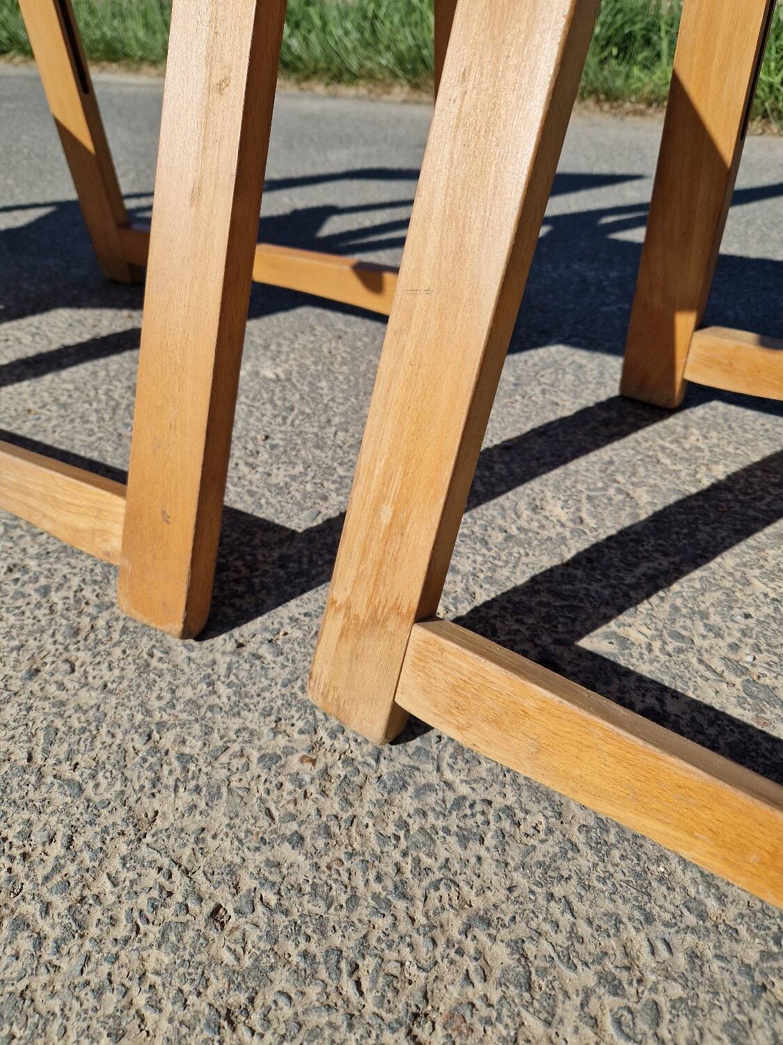 Set of 4 Vintage Folding Chairs