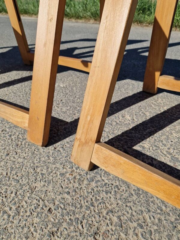 Lot de 4 Chaises Pliante Vintage