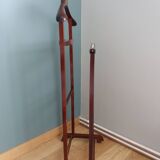 Night stand with two clothes racks