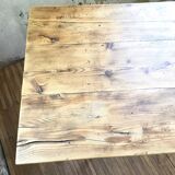 Vintage pine farm table