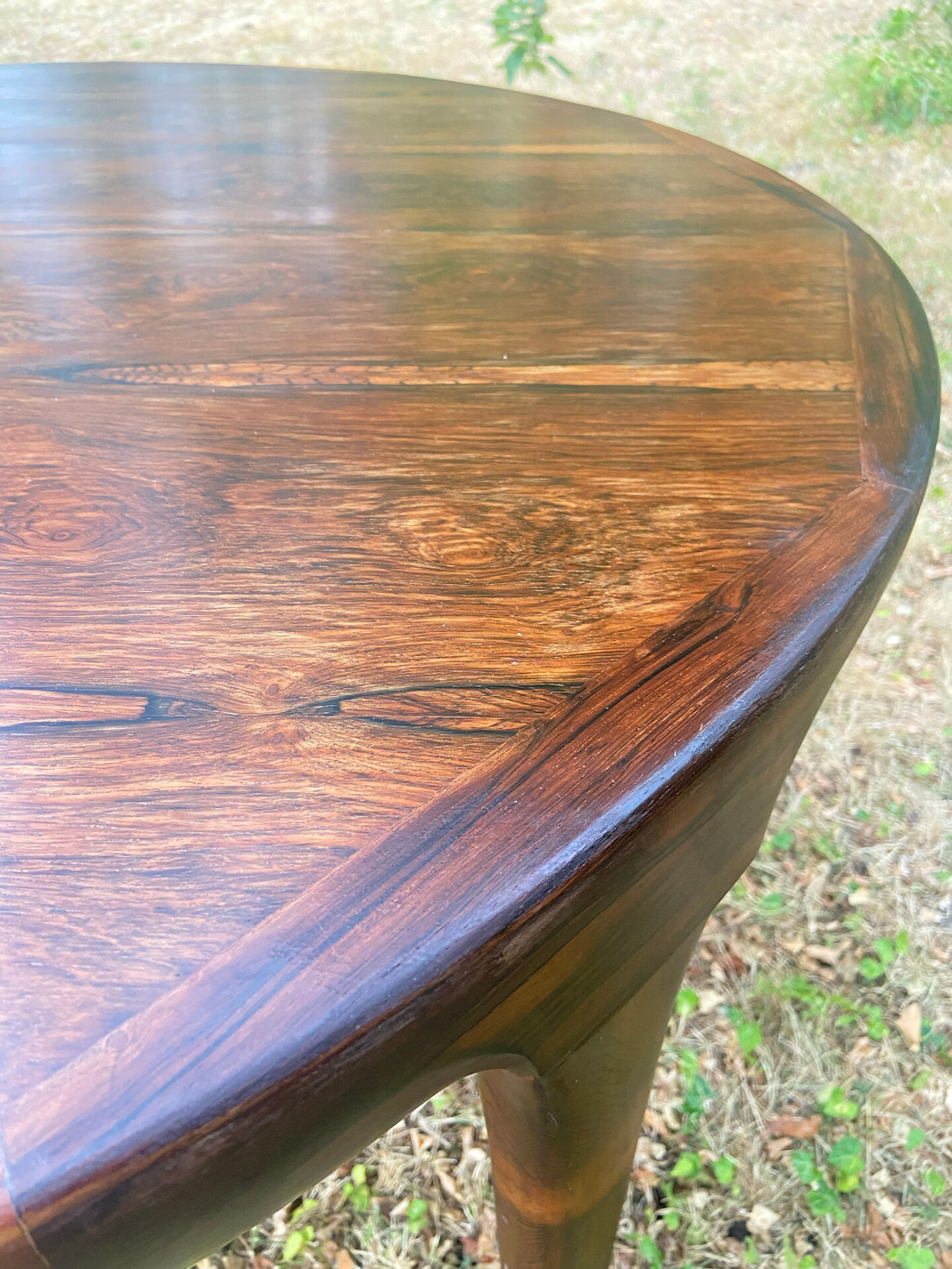 Table à manger scandinave palissandre de Rio