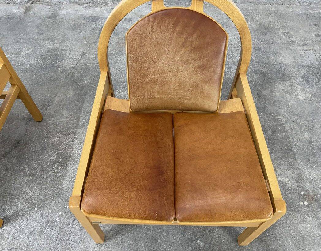 Pair of Baumann armchairs model Argos