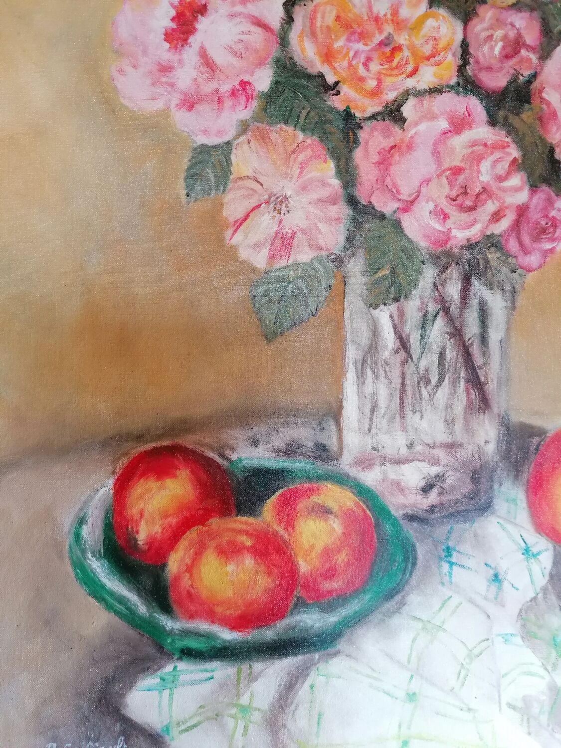 Bouquet of flowers painting