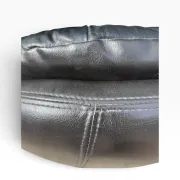 Leather swivel chair