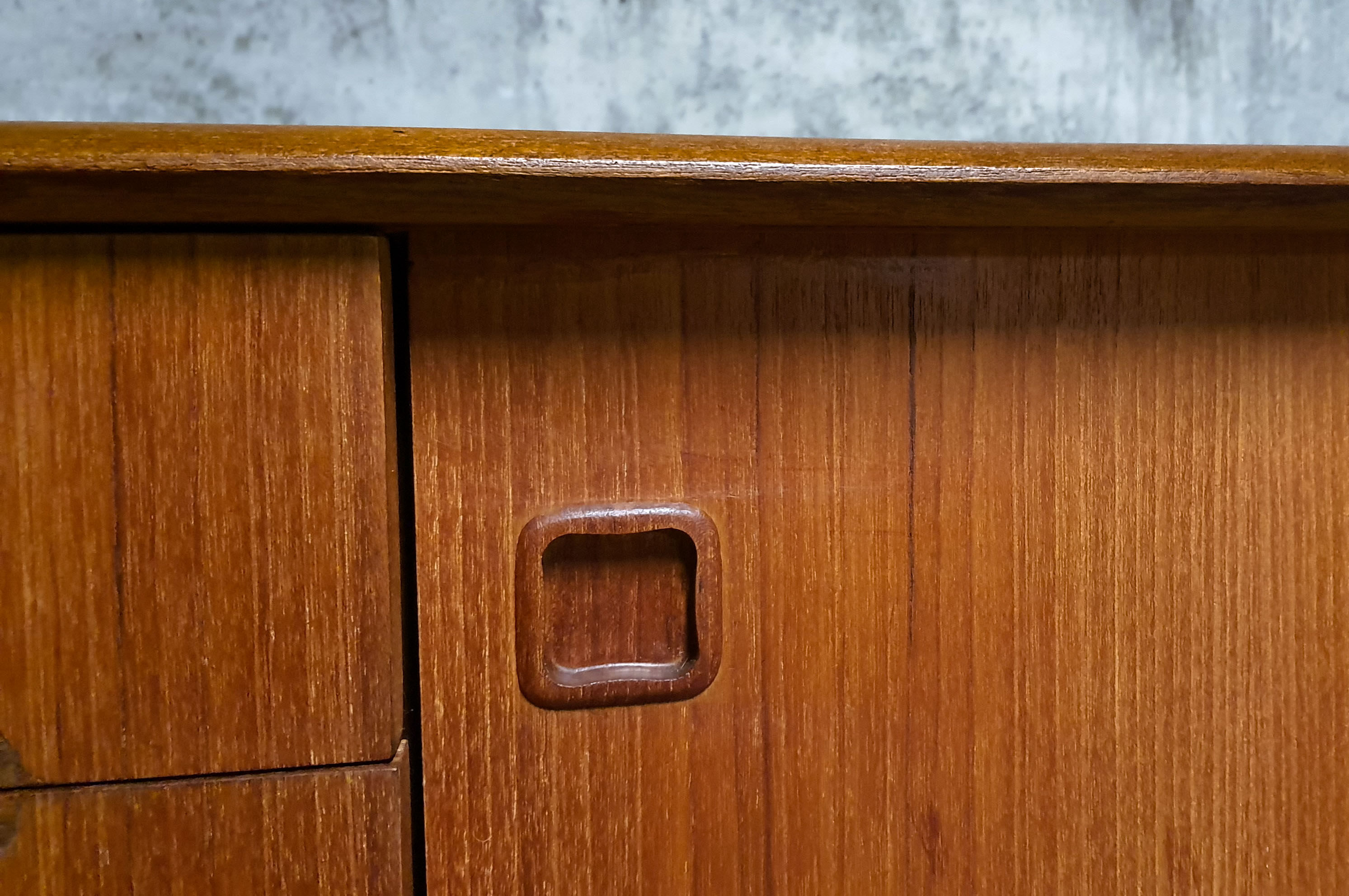 Scandinavian sideboard enfilade in teak