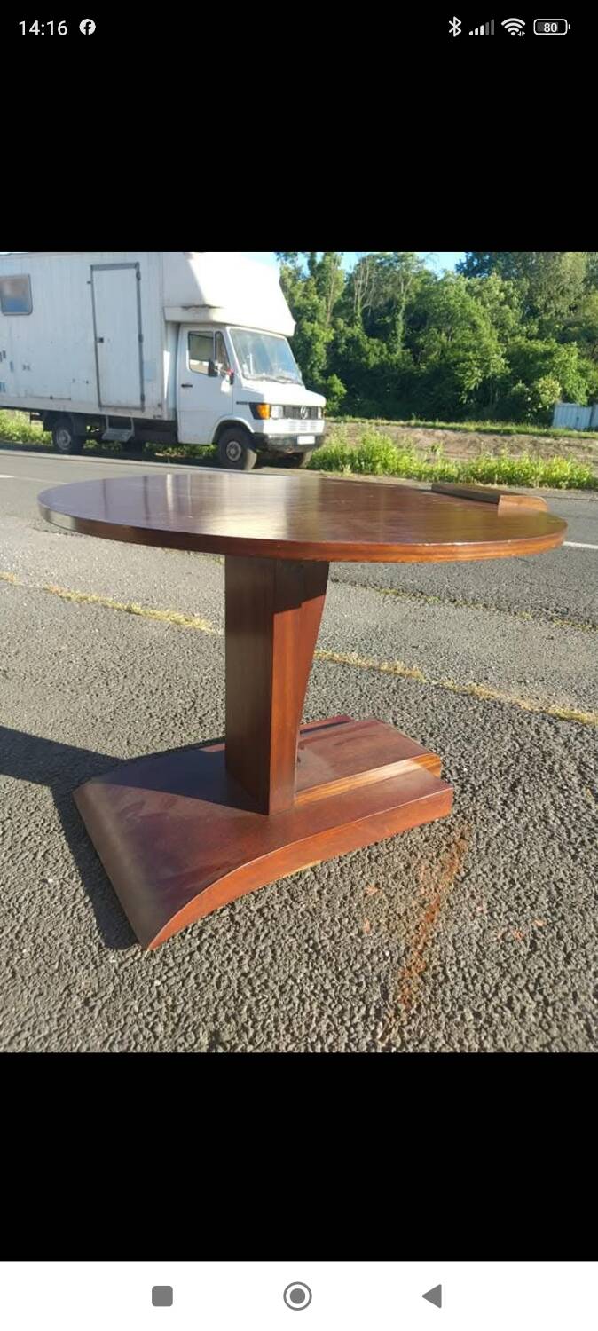 Mahogany side table, 1930