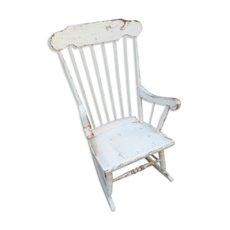 Old rocking chair wooden