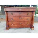 Empire style chest of drawers